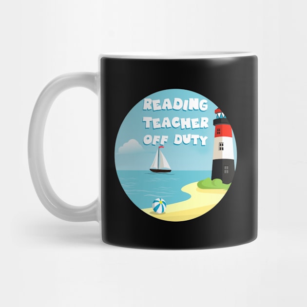 Reading Teacher Off Duty by GoranDesign